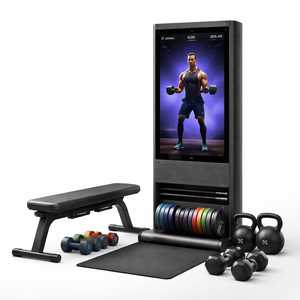 CoreSync MirrorPro AI Smart Home Gym System